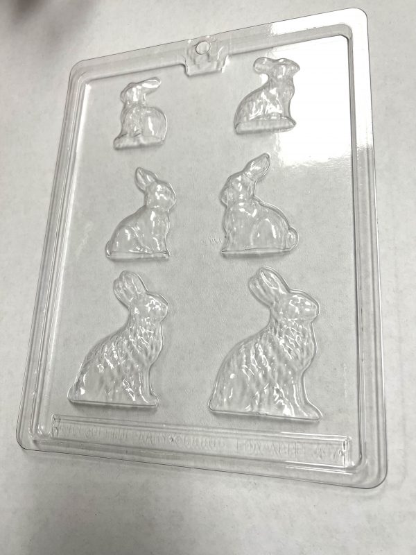 CANDY MOLD,  Bunnies