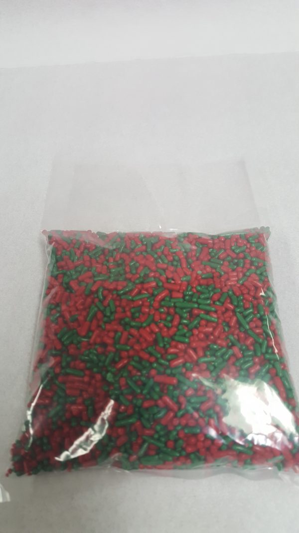 Red and Green Holiday Sprinkles 1.90 lbs (Copy) (Copy)