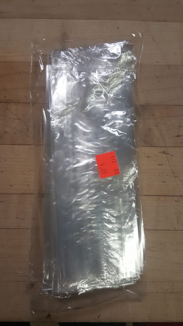 Cellophane Bags - 0.50 lbs., 25 count.