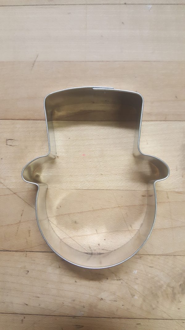 SNOWMAN HEAD COOKIE CUTTER