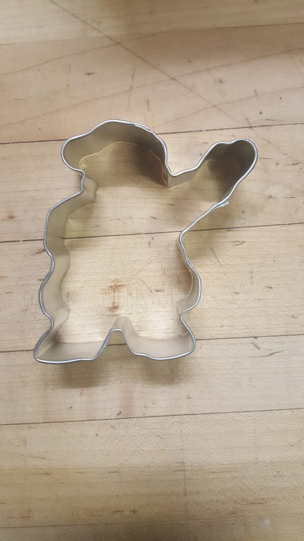 WAVING SANTA COOKIE CUTTER