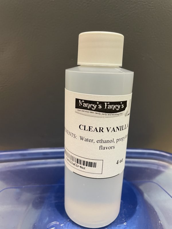 Clear Vanilla 4 oz bottle (Copy)